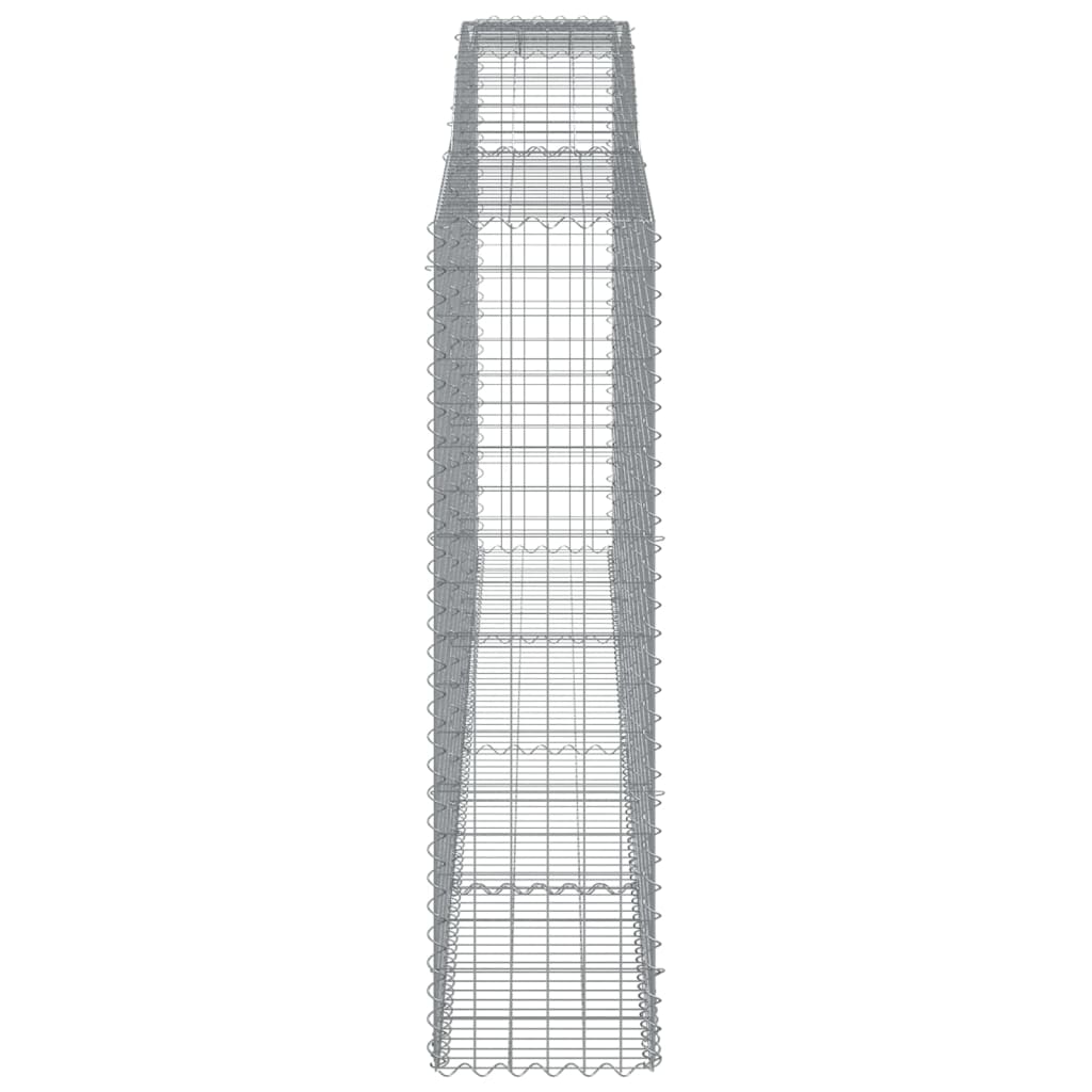 Lučne gabionske košare 6 kom 400x50x180/200cm pocinčano željezo