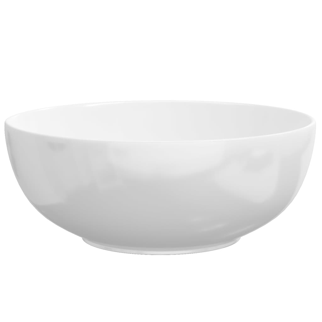 Umivaonik bijeli 44x17 cm keramički okrugli