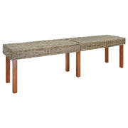klupa Prirodna 160 x 35 x 45 cm Čvrsto drvo manga