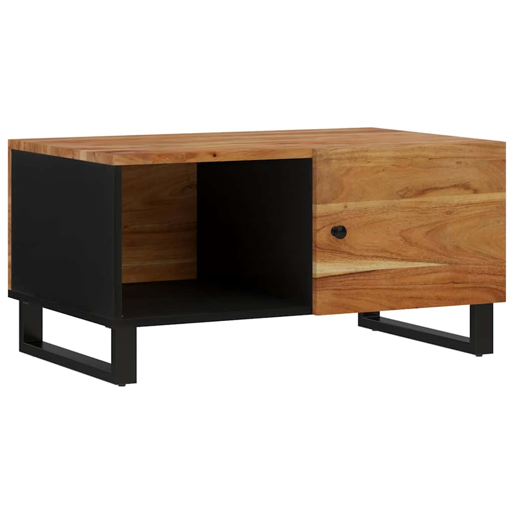 Stolić za kavu 80x50x40 cm od drva bagrema i konstruiranog drva