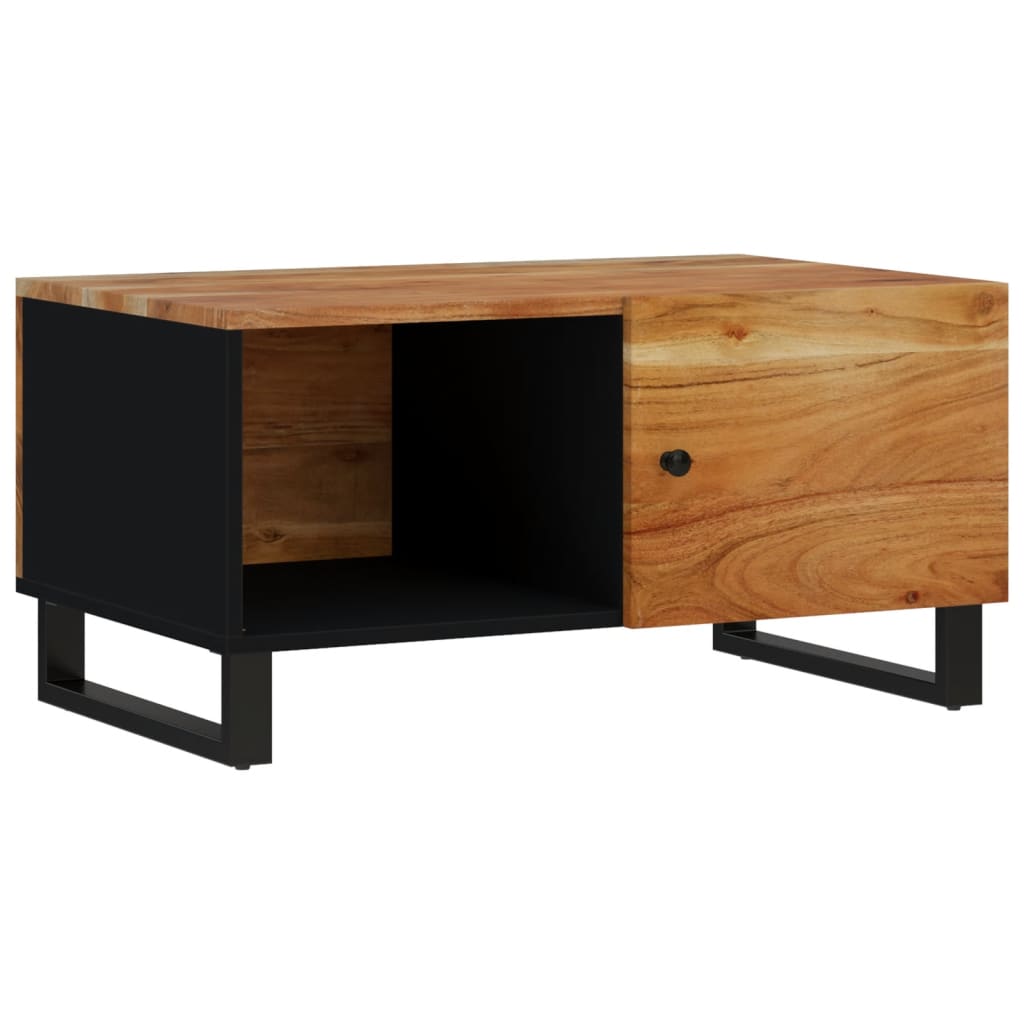Stolić za kavu 80x50x40 cm od drva bagrema i konstruiranog drva