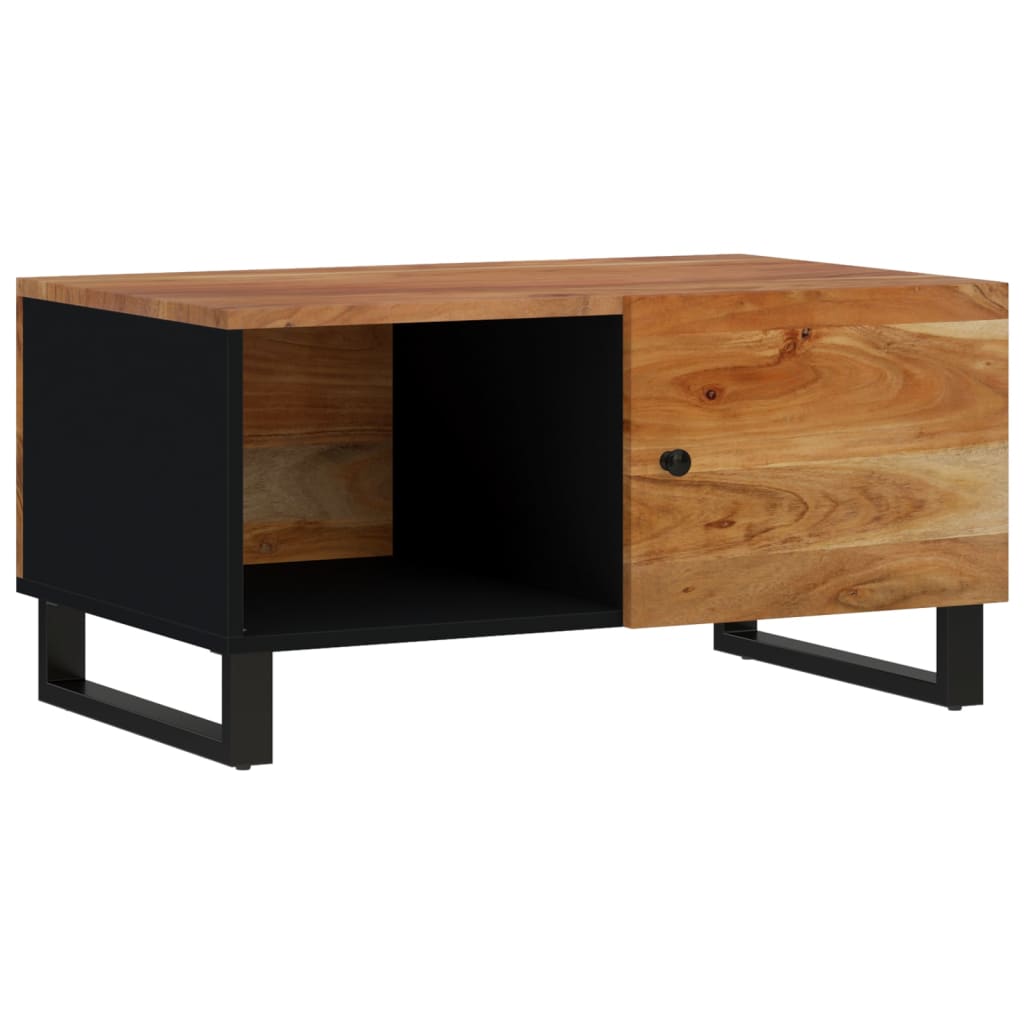 Stolić za kavu 80x50x40 cm od drva bagrema i konstruiranog drva
