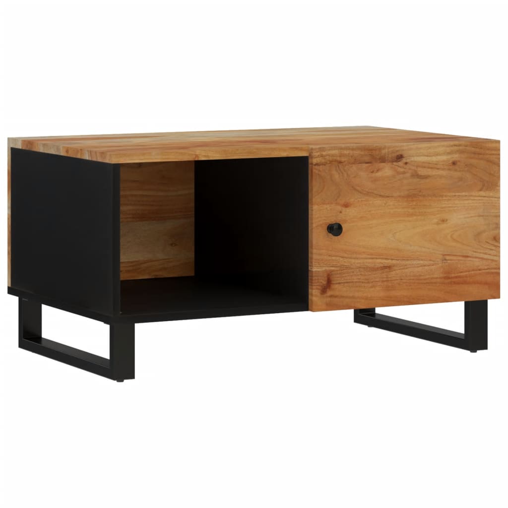 Stolić za kavu 80x50x40 cm od drva bagrema i konstruiranog drva