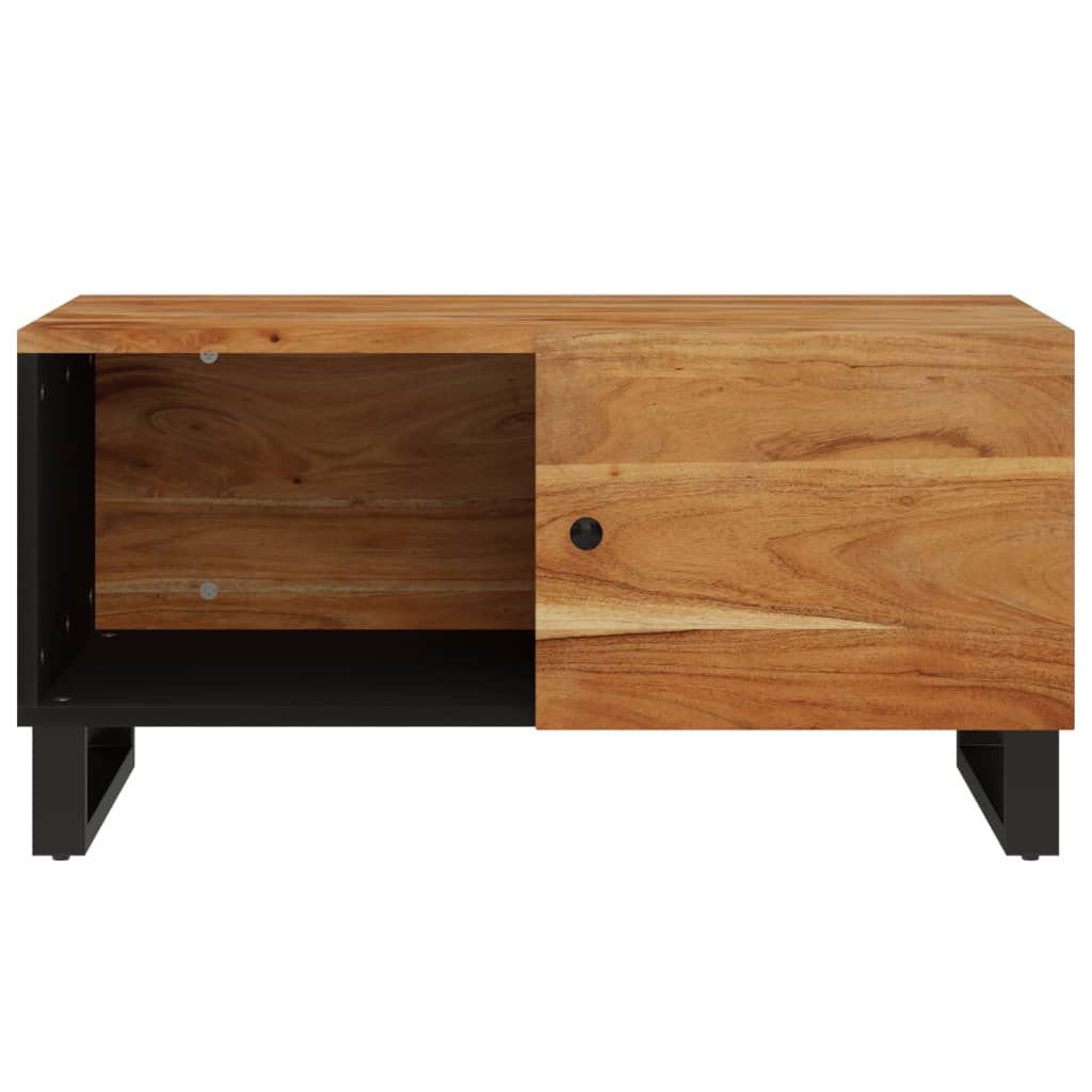Stolić za kavu 80x50x40 cm od drva bagrema i konstruiranog drva