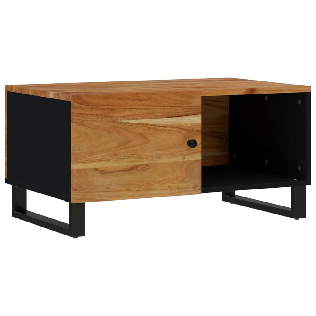 Stolić za kavu 80x50x40 cm od drva bagrema i konstruiranog drva