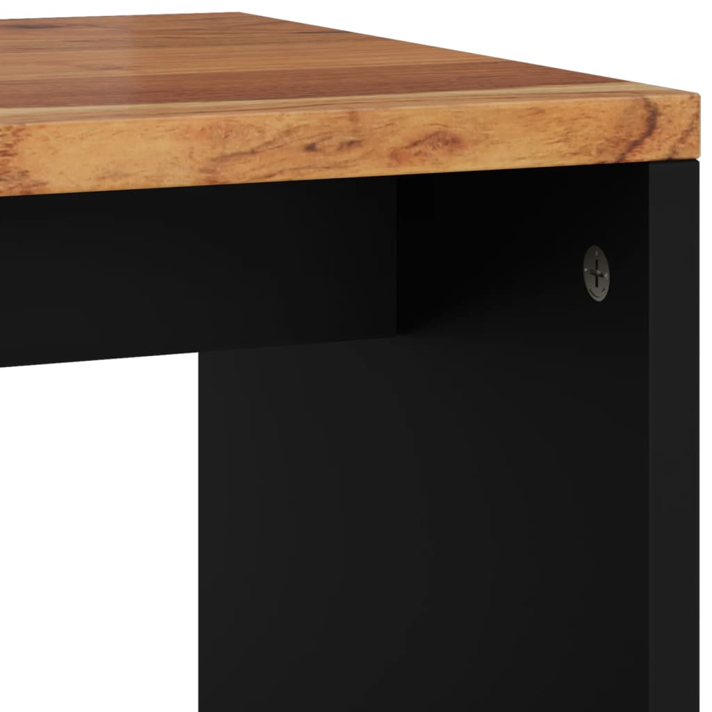 Stolić za kavu 40x31x46 cm od drva bagrema i konstruiranog drva