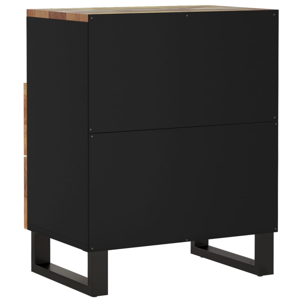Noćni ormarić 50x33x62cm masivno obnovljeno i konstruirano drvo