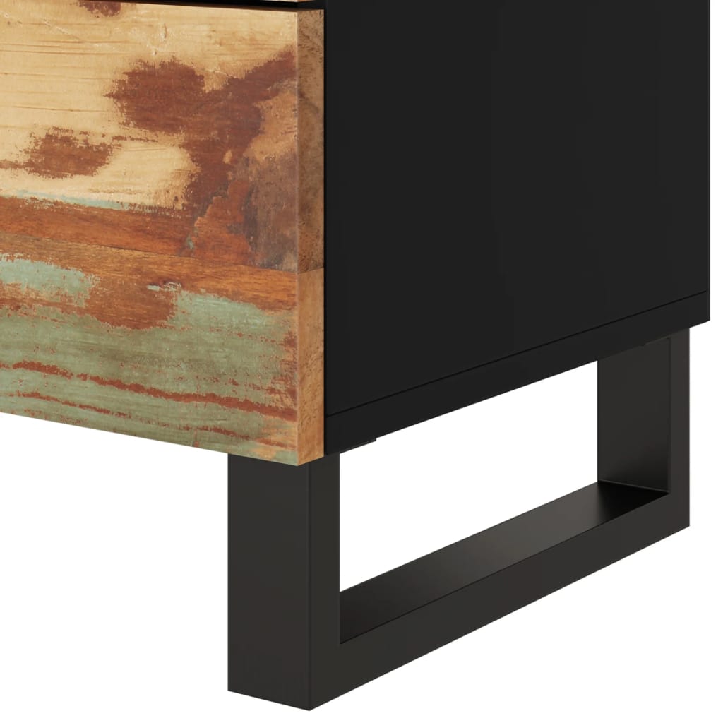 Noćni ormarić 50x33x62cm masivno obnovljeno i konstruirano drvo