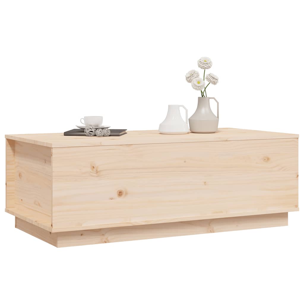 Stolić za kavu 100 x 50 x 35 cm od masivne borovine