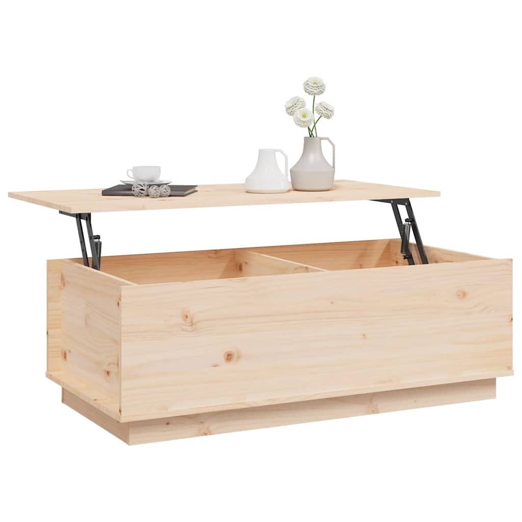Stolić za kavu 100 x 50 x 35 cm od masivne borovine
