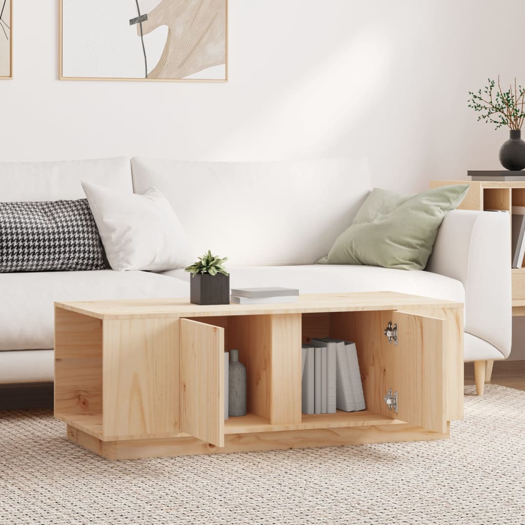 Stolić za kavu 110x50x40 cm od masivne borovine