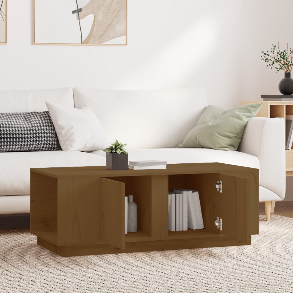 Stolić za kavu 110x50x40 cm od masivne borovine