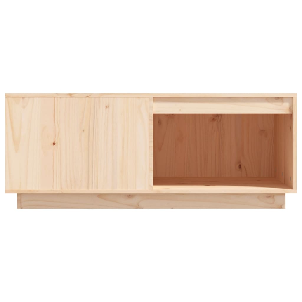 Stolić za kavu 100 x 101 x 40,5 cm od masivne borovine