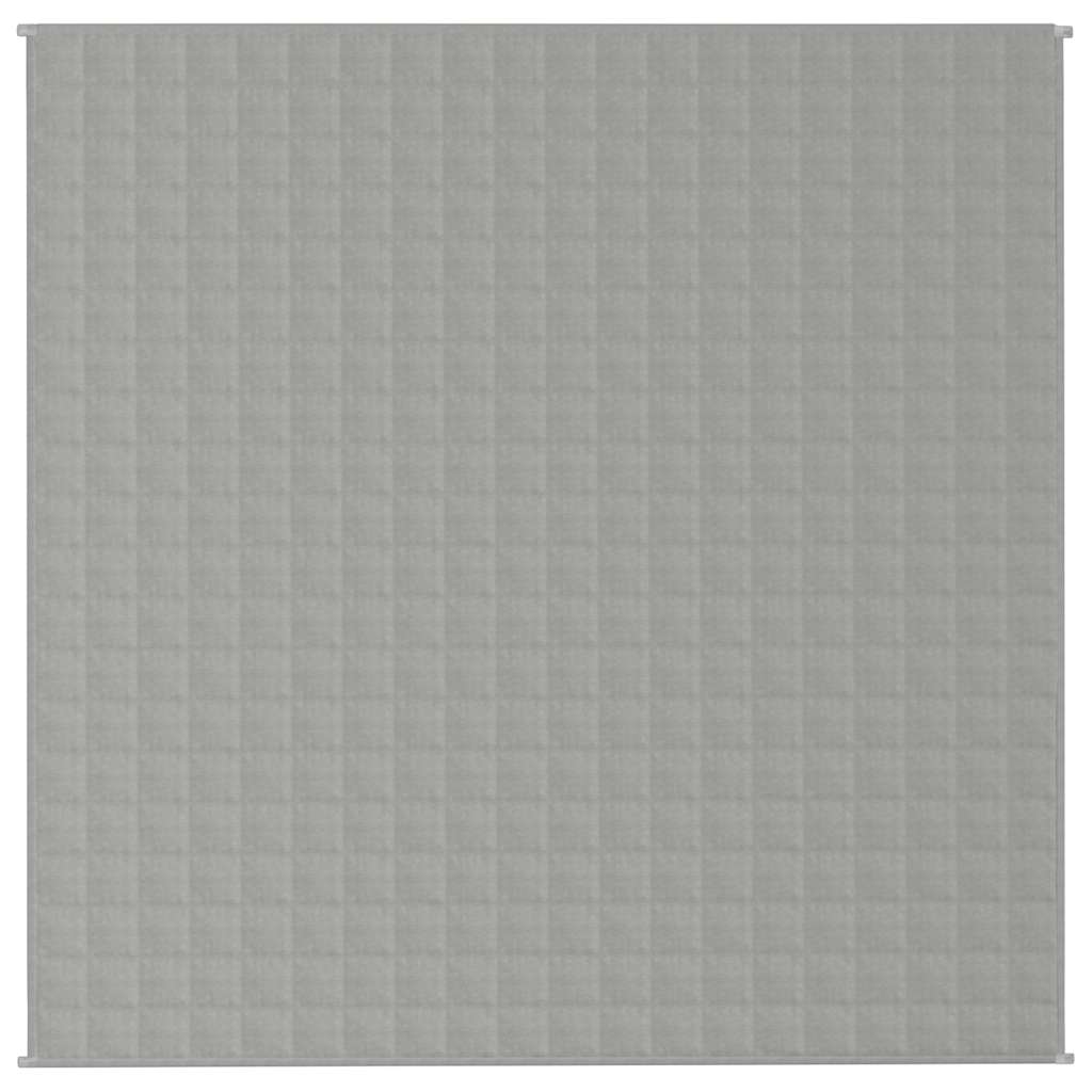 Teška deka siva 200x200 cm 13 kg od tkanine