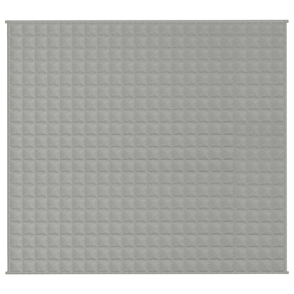 Teška deka siva 200x225 cm 9 kg od tkanine