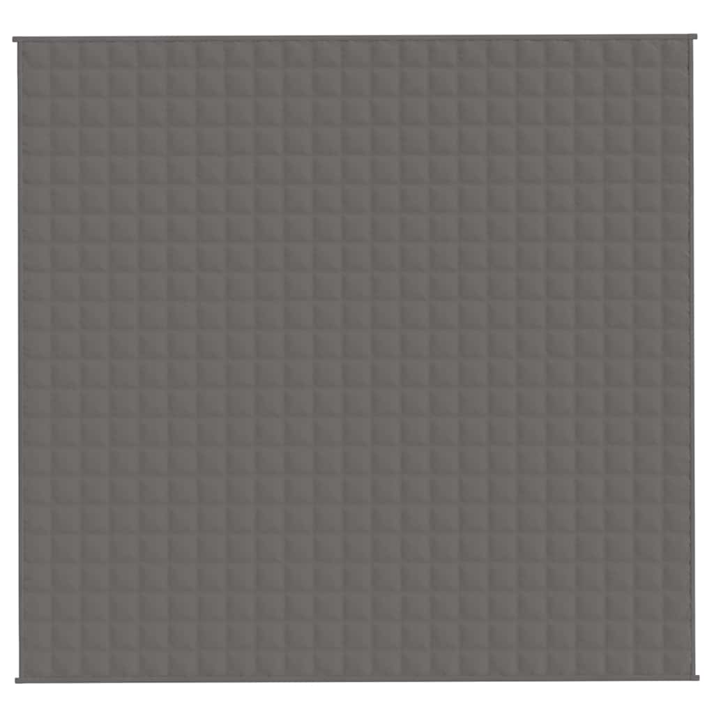 Teška deka siva 220x235 cm 15 kg od tkanine