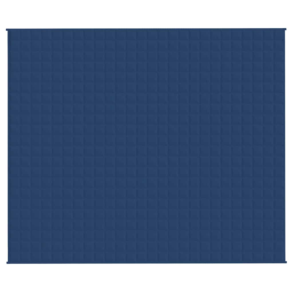 Teška deka plava 220x260 cm 15 kg od tkanine