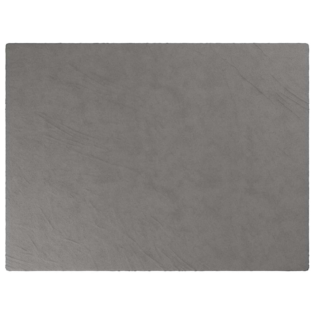 Teška deka s navlakom siva 150 x 200 cm 7 kg od tkanine