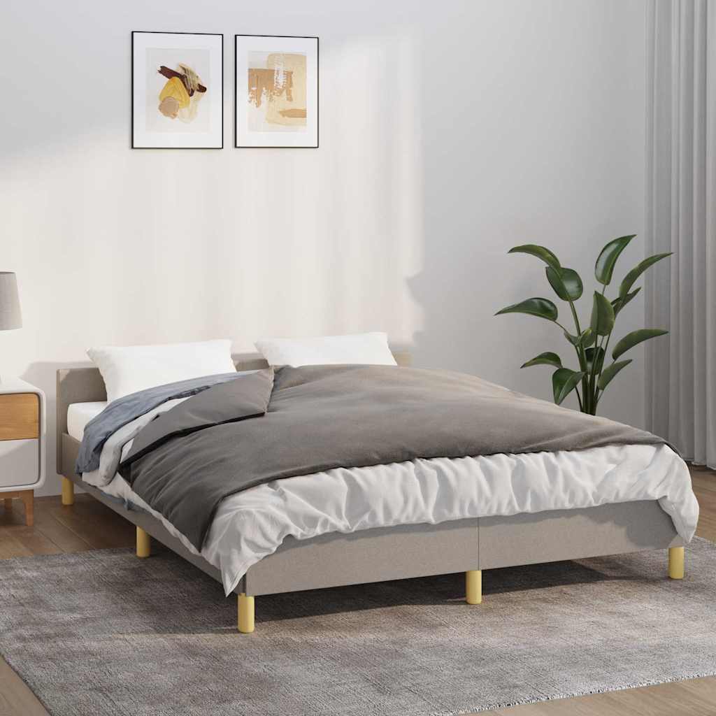 Teška deka s navlakom siva 150 x 200 cm 7 kg od tkanine