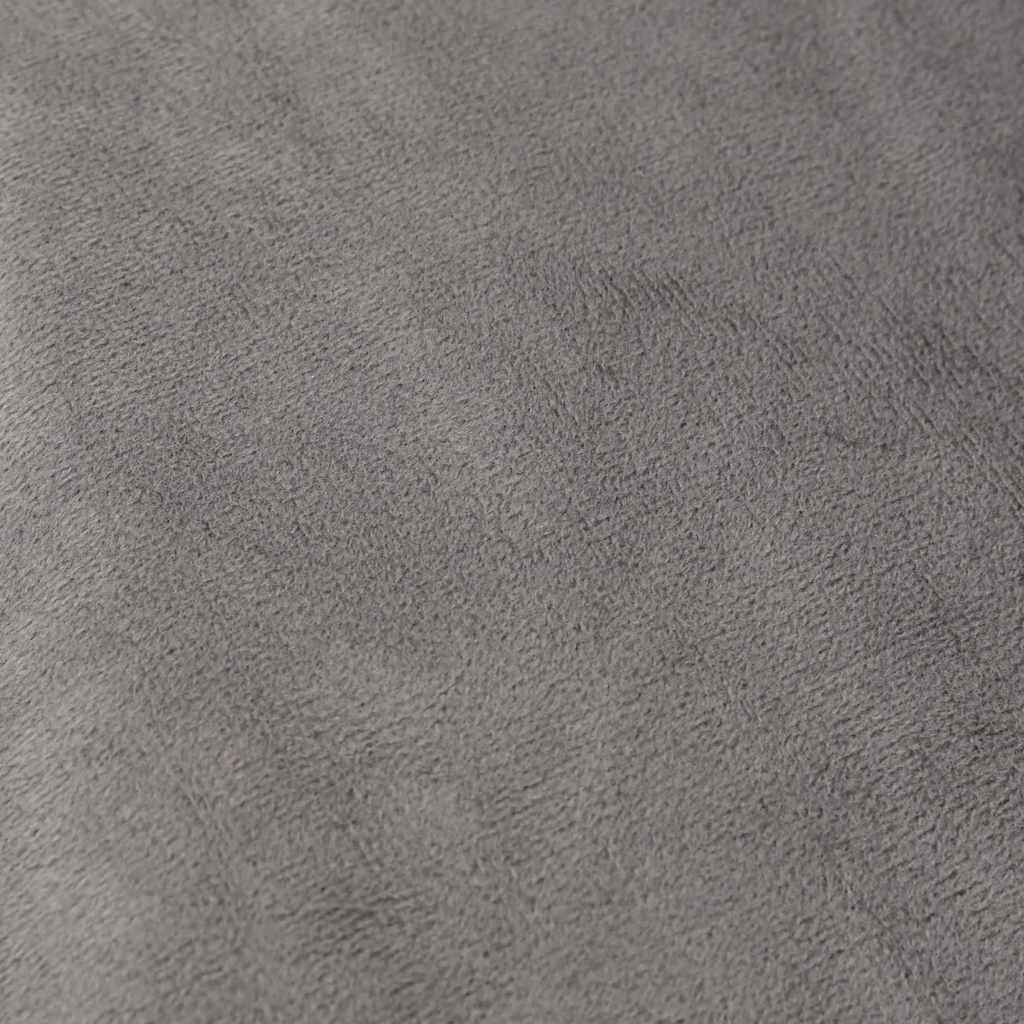 Teška deka s navlakom siva 155 x 220 cm 7 kg od tkanine