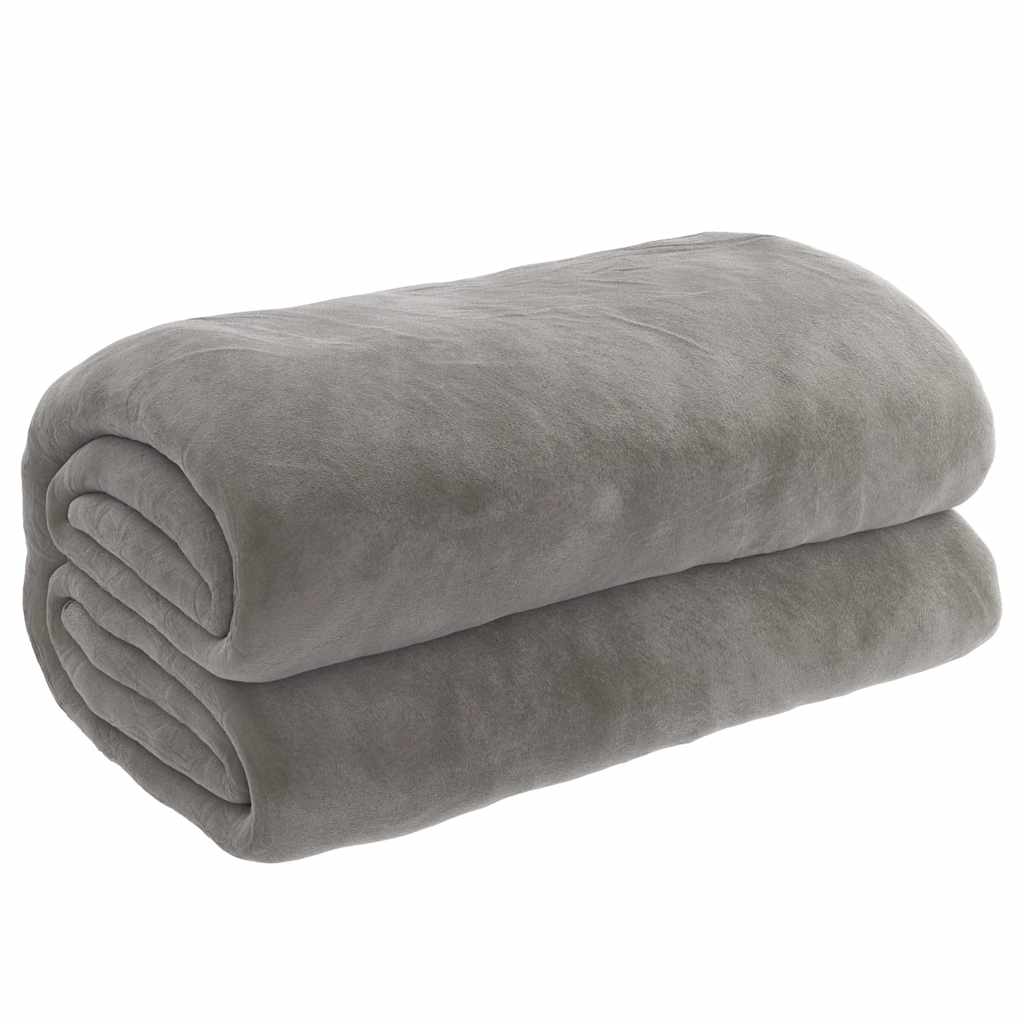 Teška deka s navlakom siva 200 x 225 cm 13 kg od tkanine