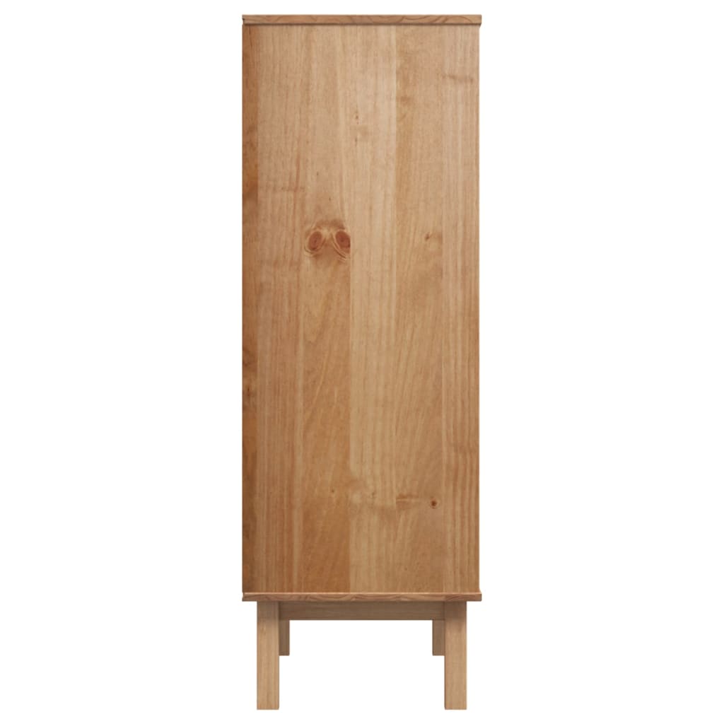 Visoka komoda OTTA 85 x 43 x 125 cm od masivne borovine