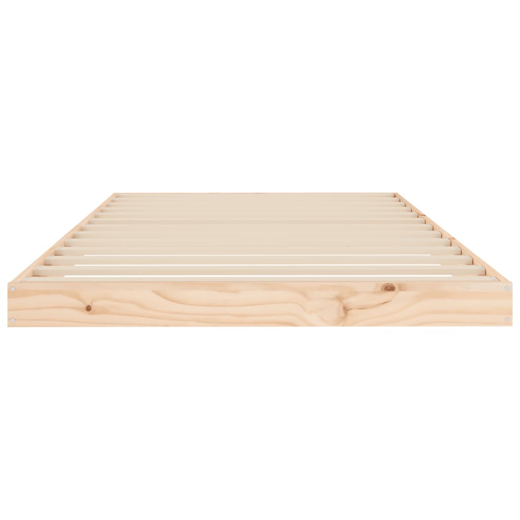 Okvir za krevet 100 x 200 cm od masivne borovine