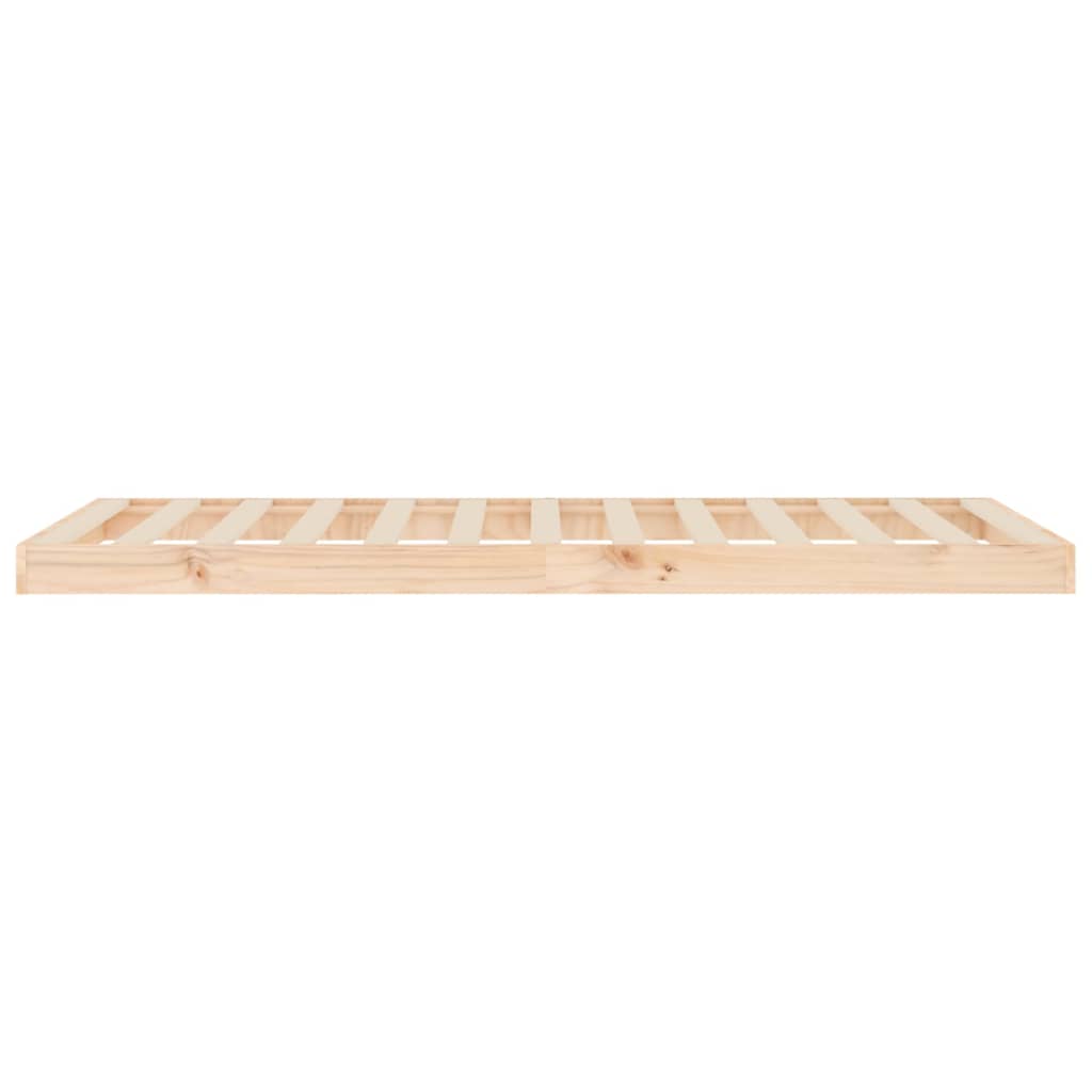Okvir kreveta za jednu osobu 90 x 190 cm od masivne borovine