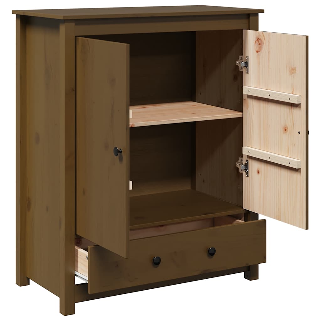 Komoda boja meda 83 x 41,5 x 100 cm od masivne borovine