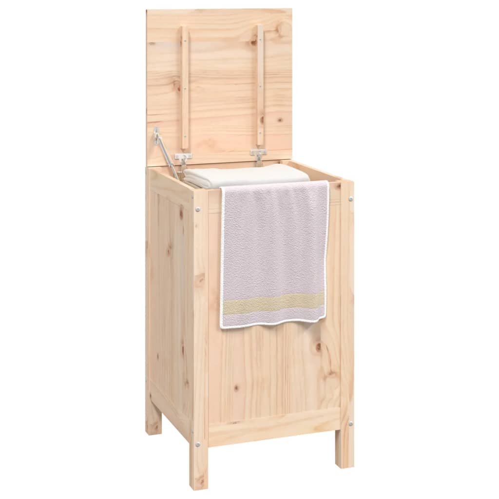 Kutija za rublje 44 x 44 x 76 cm od masivne borovine