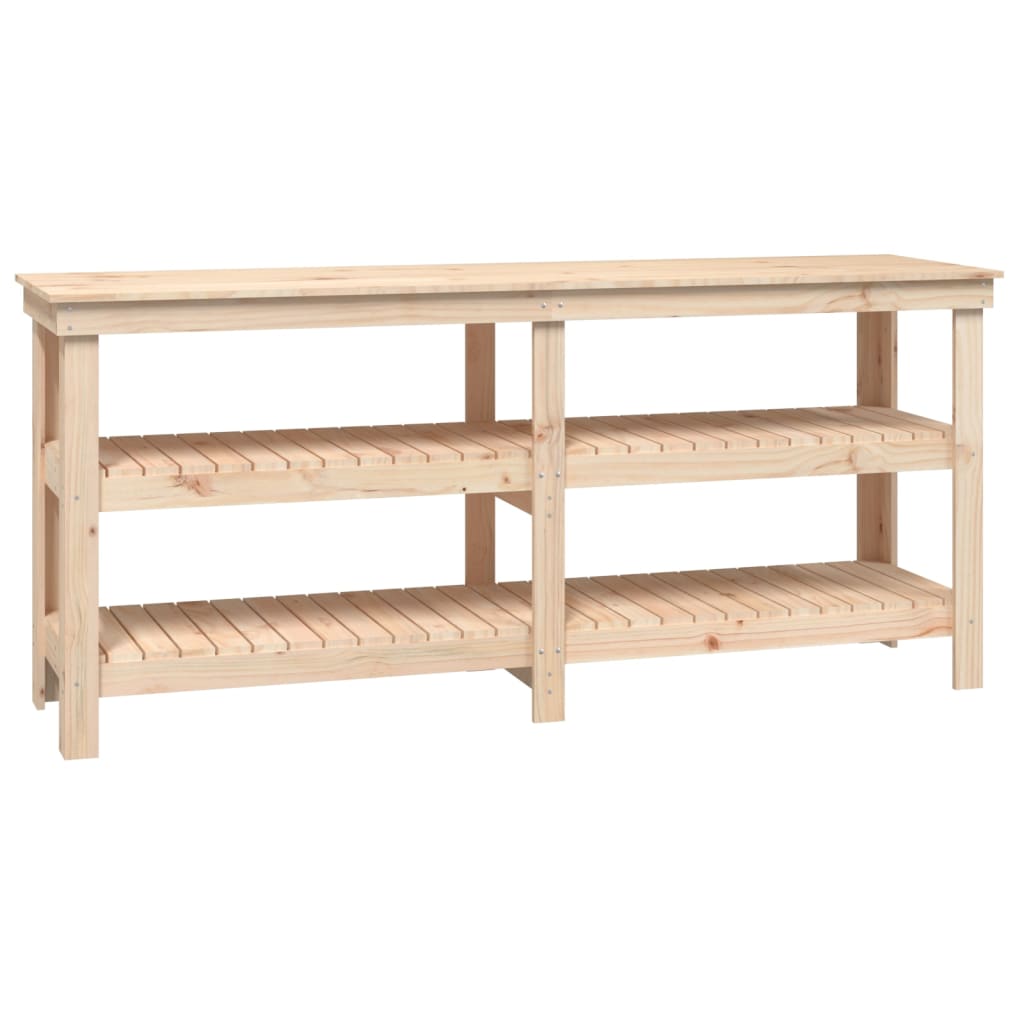 Radni stol 181 x 50 x 80 cm od masivne borovine