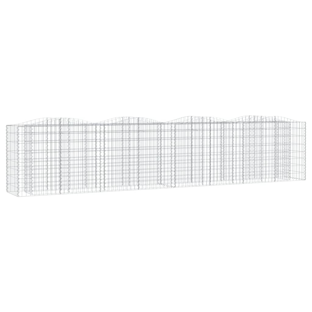 Lučna gabionska povišena gredica 400x50x100cm pocinčano željezo