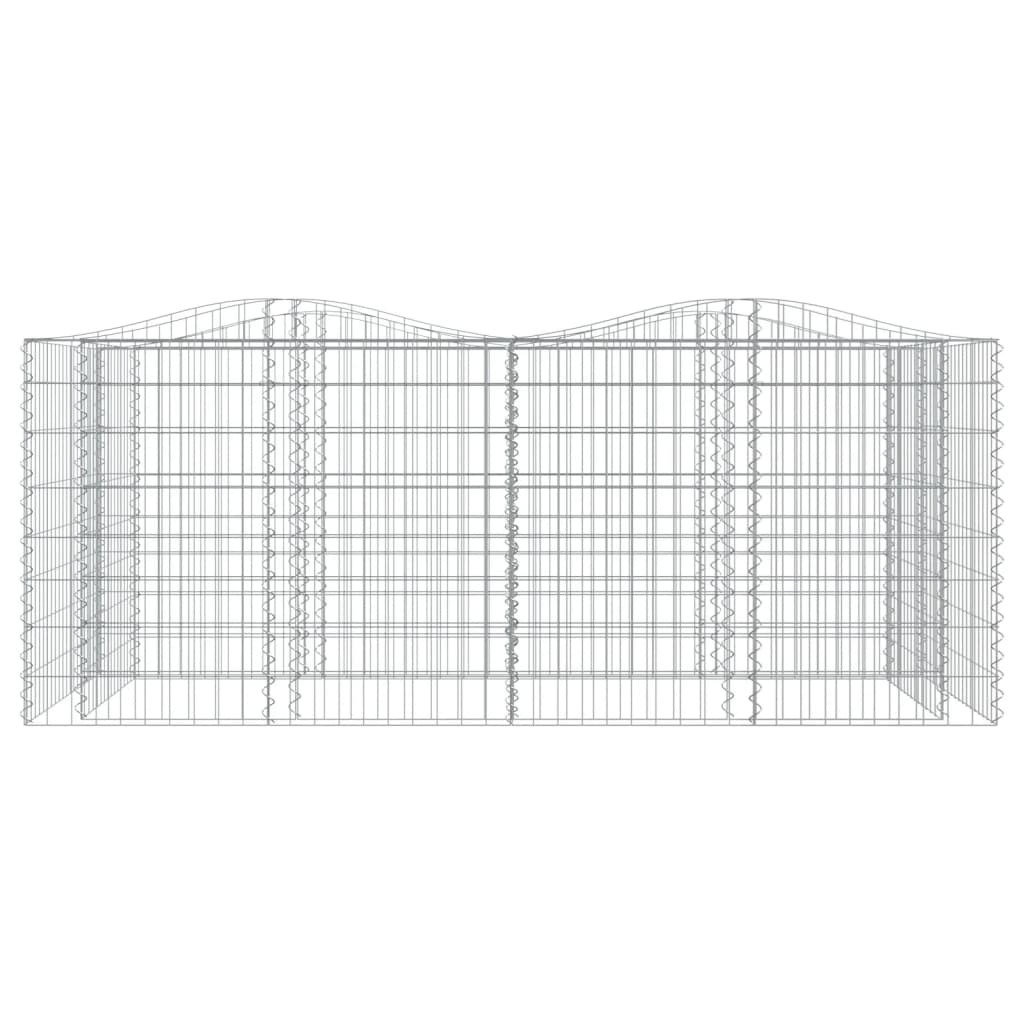 Lučna gabionska povišena gredica 200x100x100 pocinčano željezo