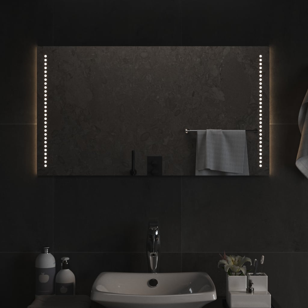 LED kupaonsko ogledalo 50x90 cm