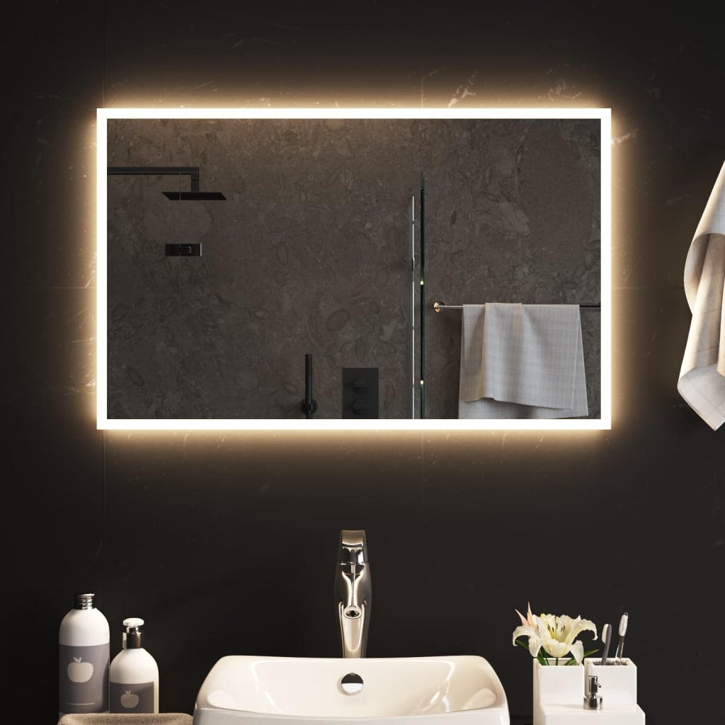 LED kupaonsko ogledalo 50x80 cm