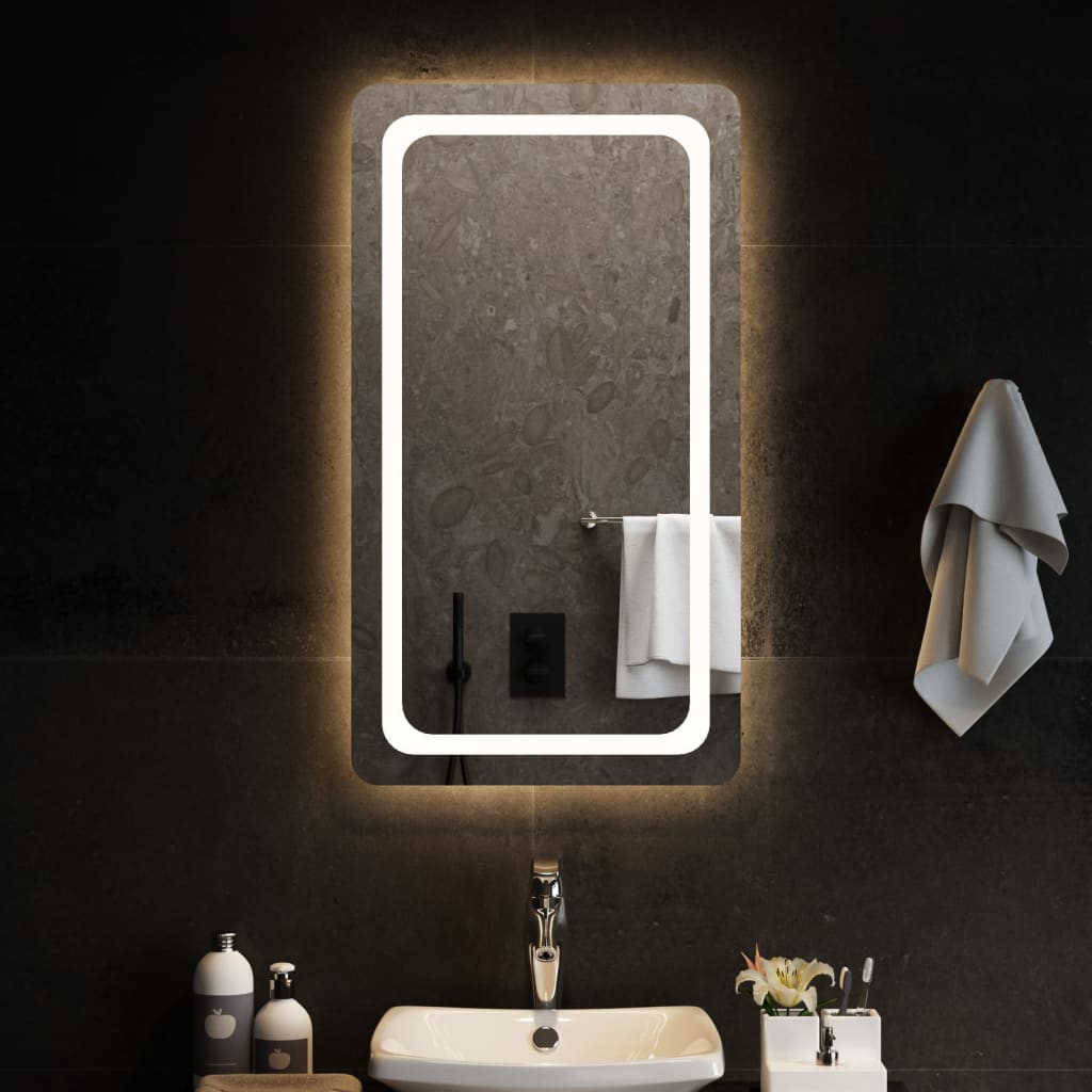 LED kupaonsko ogledalo 50x90 cm