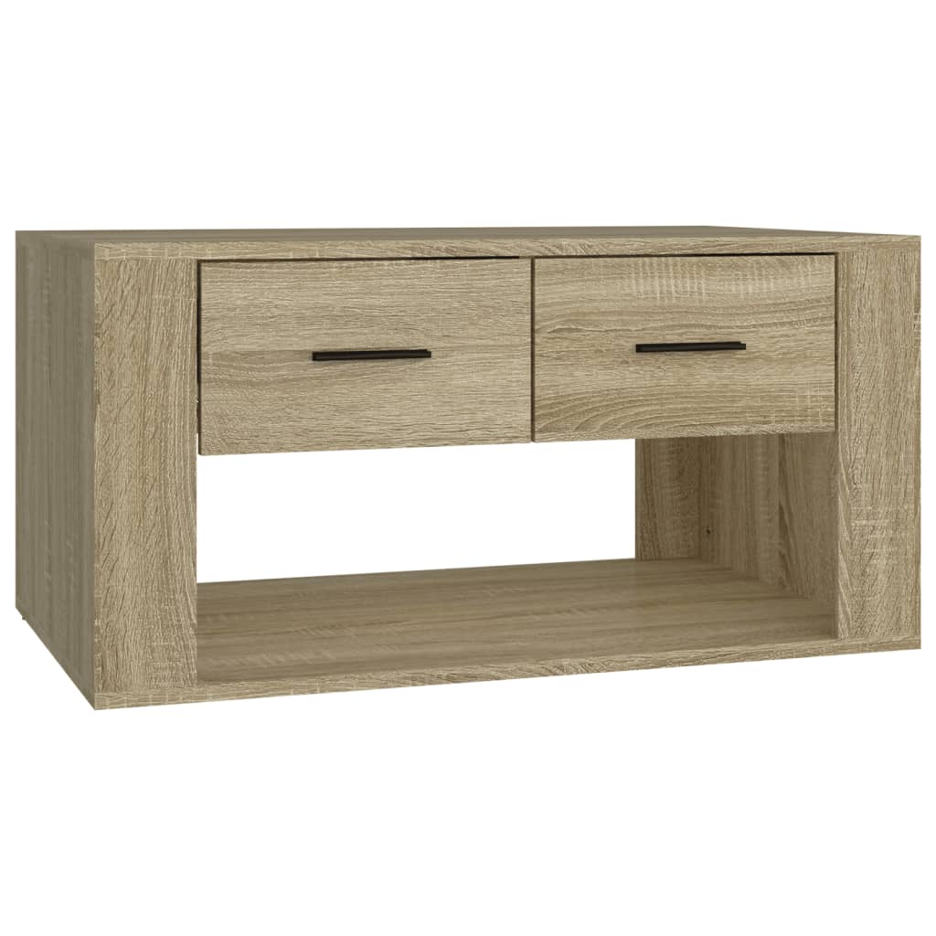 Stolić za kavu boja hrasta sonome 80x50x40 cm konstruirano drvo