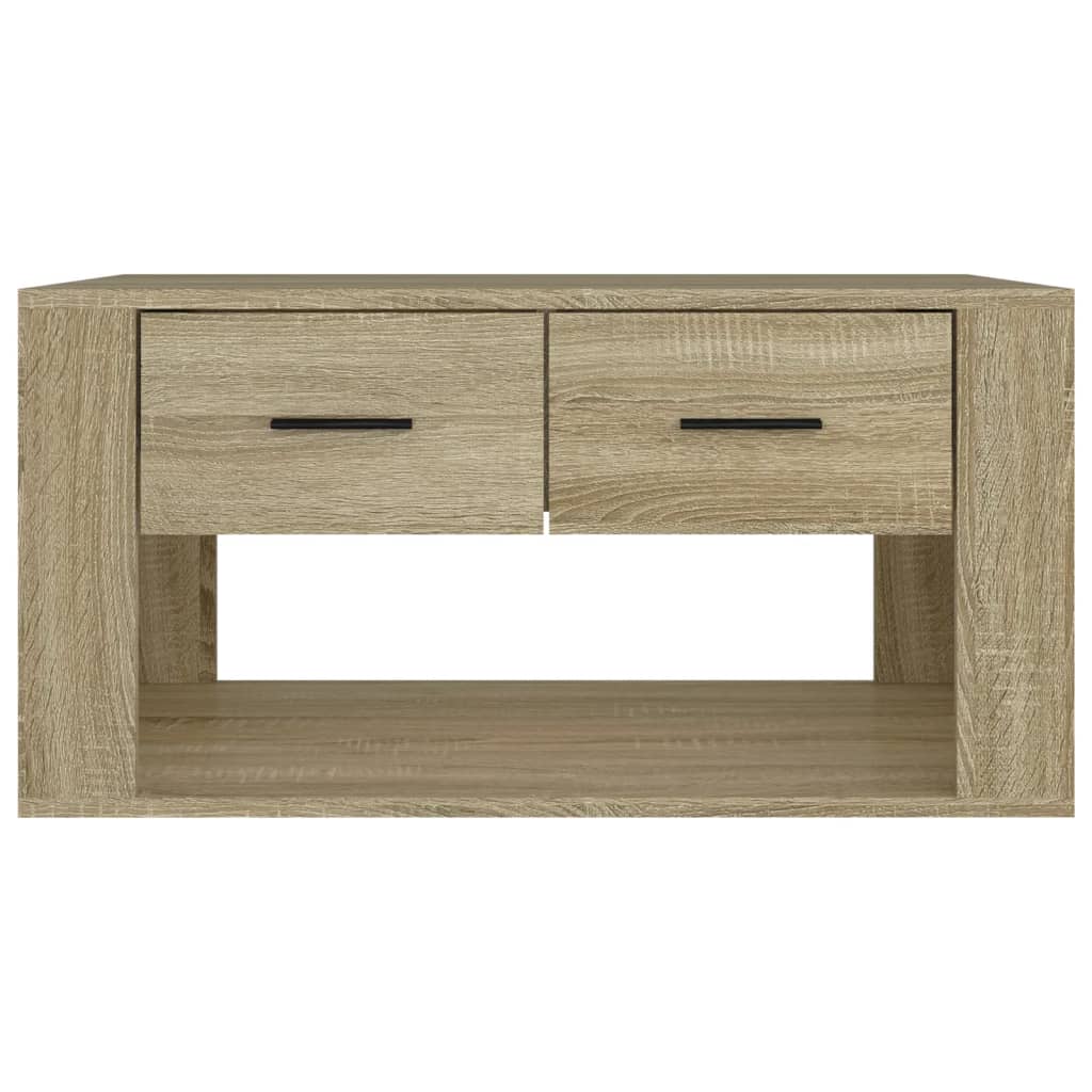 Stolić za kavu boja hrasta sonome 80x50x40 cm konstruirano drvo
