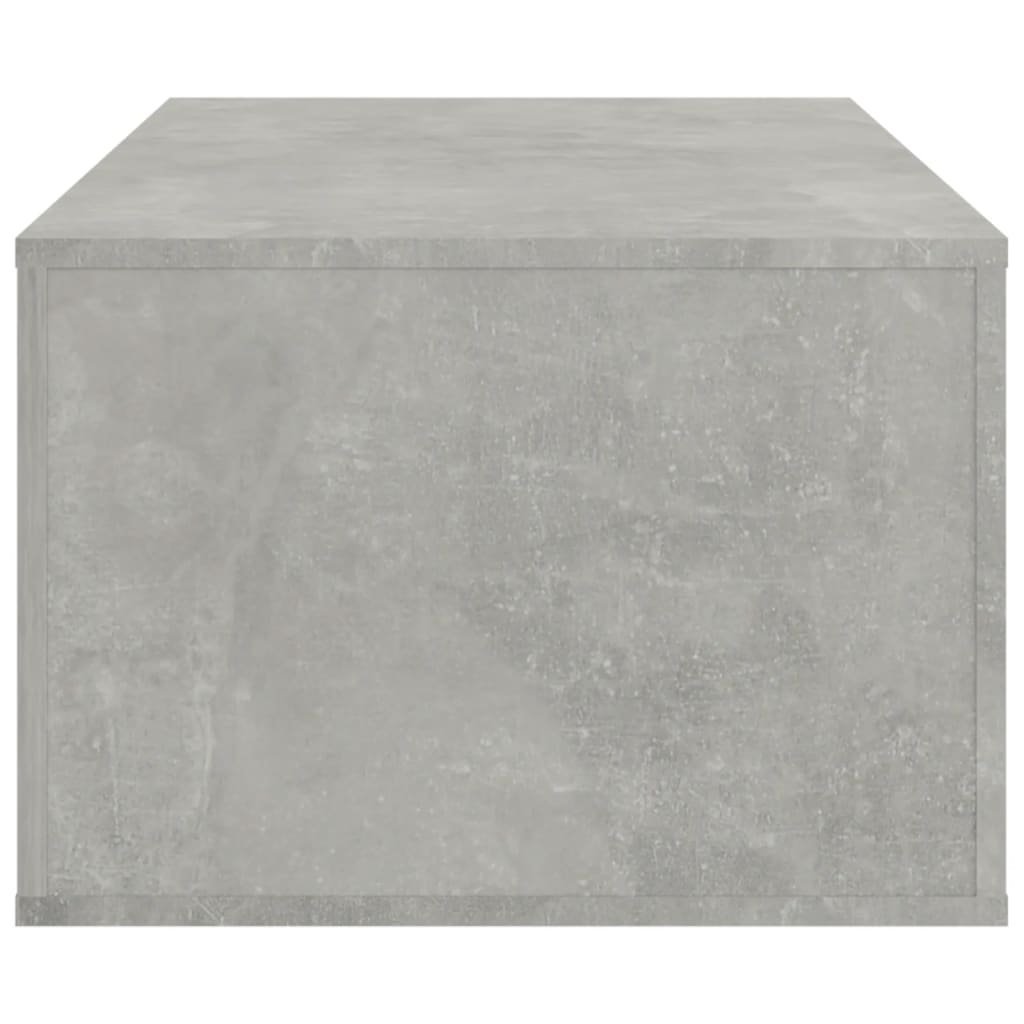 Stolić za kavu boja betona 100x50,5x35 cm konstruirano drvo