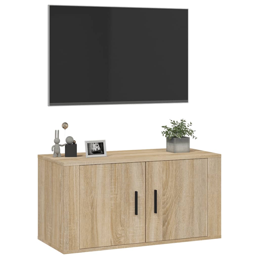 Zidni TV ormarić boja hrasta sonome 80 x 34,5 x 40 cm