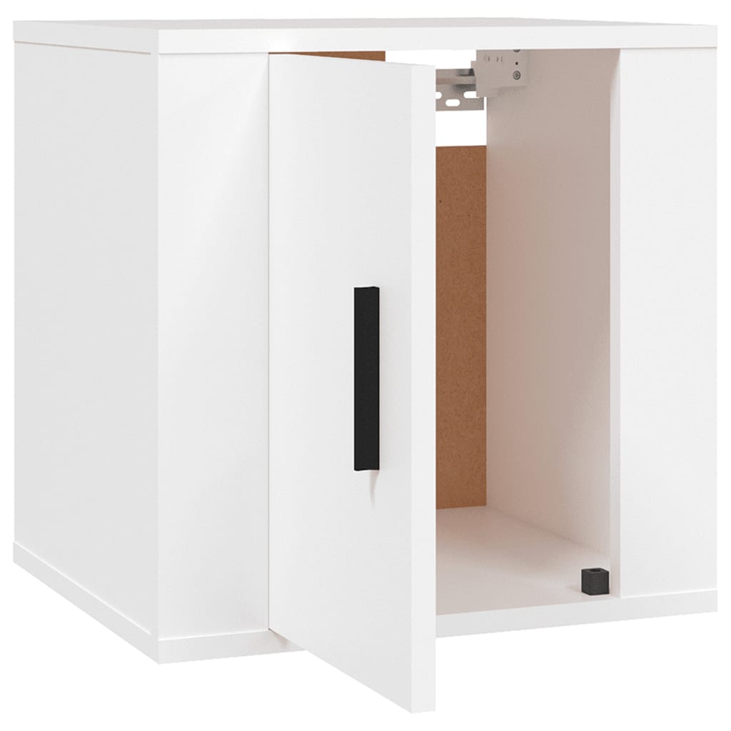 Zidni TV ormarići 2 kom bijeli 40 x 34,5 x 40 cm