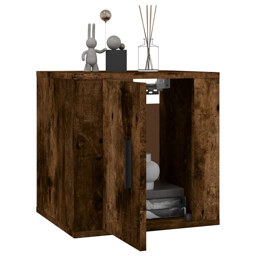 Zidni TV ormarići 2 kom boja dimljenog hrasta 40x34,5x40 cm