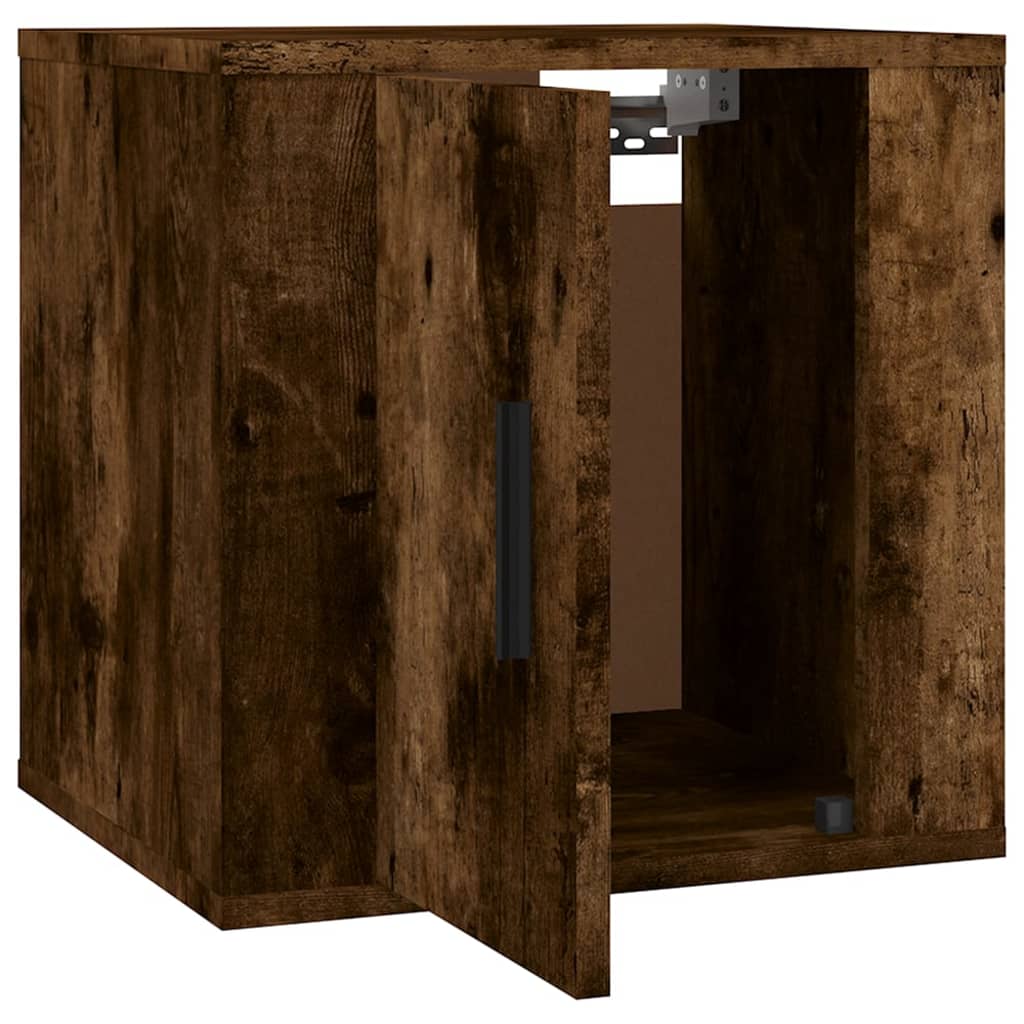 Zidni TV ormarići 2 kom boja dimljenog hrasta 40x34,5x40 cm