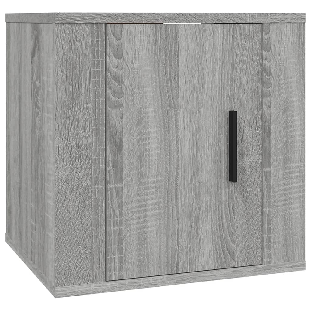 Zidni TV ormarići 2 kom boja sivog hrasta sonome 40x34,5x40 cm