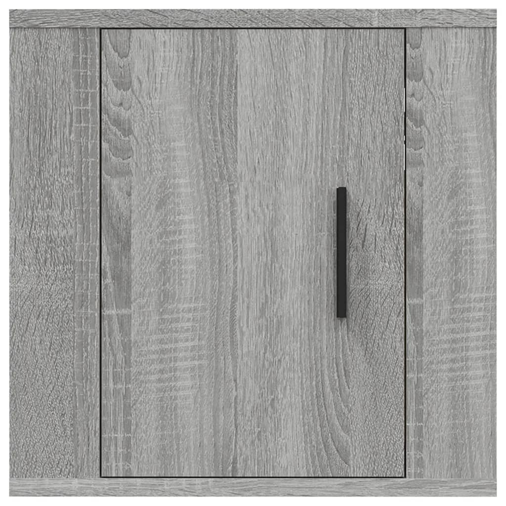 Zidni TV ormarići 2 kom boja sivog hrasta sonome 40x34,5x40 cm