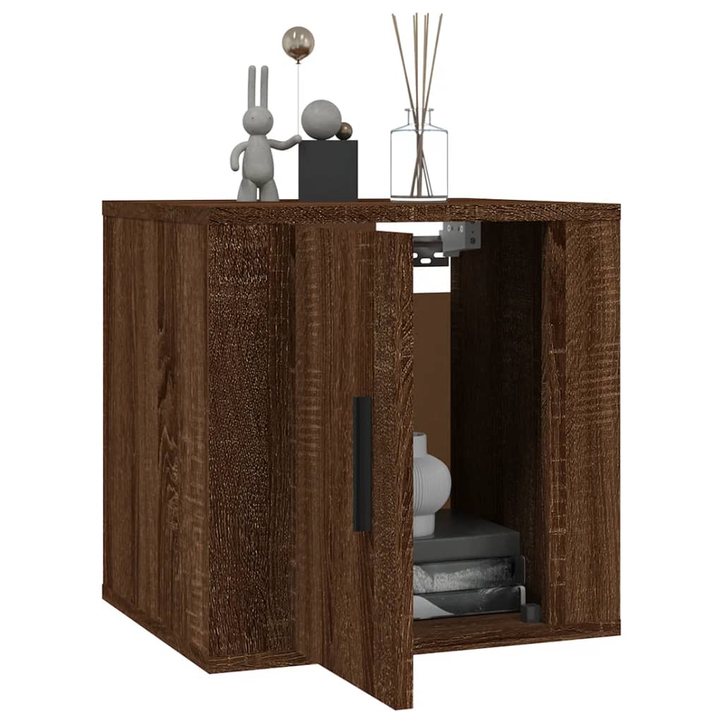 Zidni TV ormarići 2 kom boja smeđeg hrasta 40x34,5x40 cm