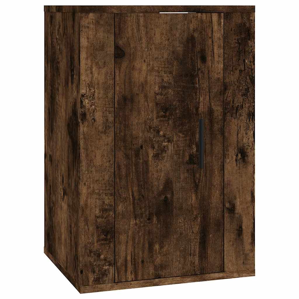 Zidni TV ormarići 2 kom boja dimljenog hrasta 40x34,5x60 cm