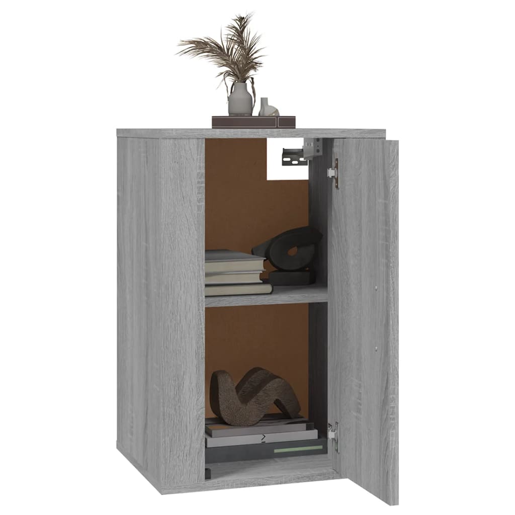 Zidni TV ormarići 2 kom boja sivog hrasta sonome 40x34,5x60 cm
