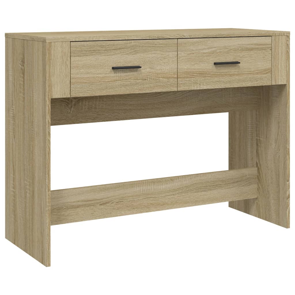 Konzolni stol boja hrasta sonome 100x39x75 cm konstruirano drvo