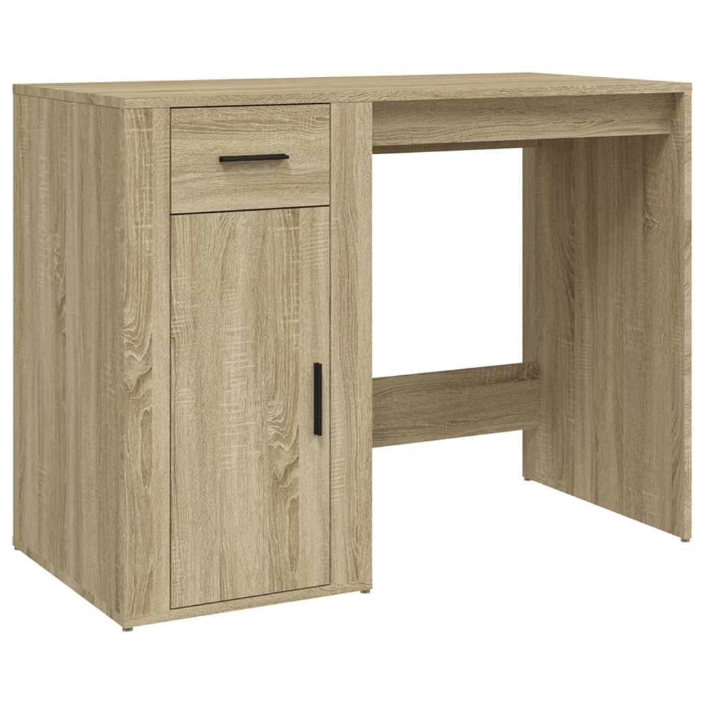 Radni stol boja hrasta sonome 100x49x75 cm konstruirano drvo